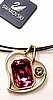 SJ92 Swarovski heart pendant necklace